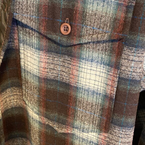#84 NWOT Pendleton Outdoorsman 100% Wool Shirt, Size XL - Picture 3 of 5